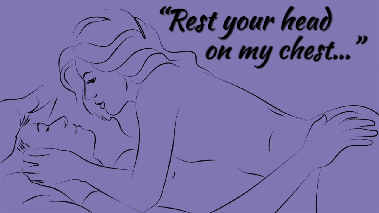 [ASMR] Sleep on your boyfriend's chest♡…[M4F][TV sounds][kisses][comfort][breathing][sleep aid]
