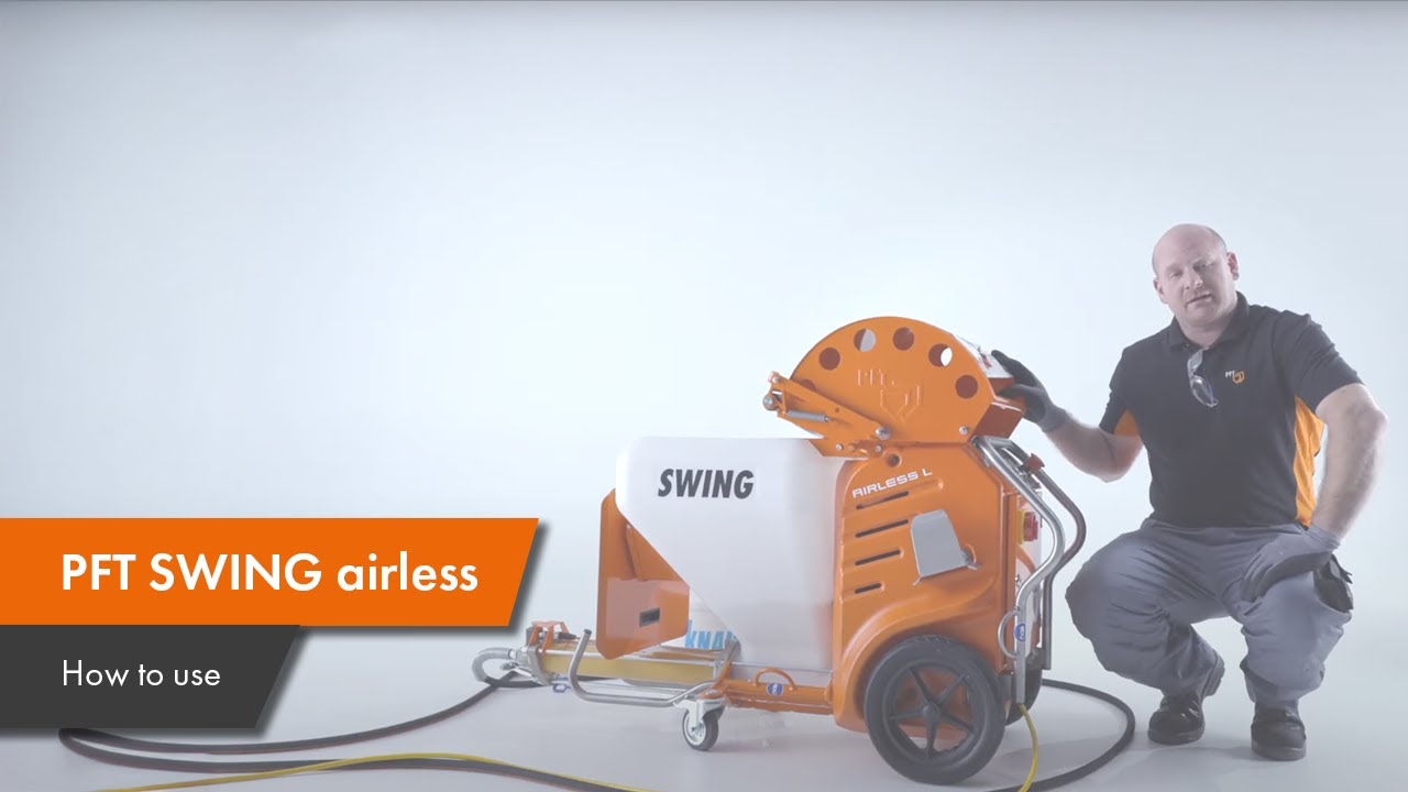 PFT SWING L airless - How to use