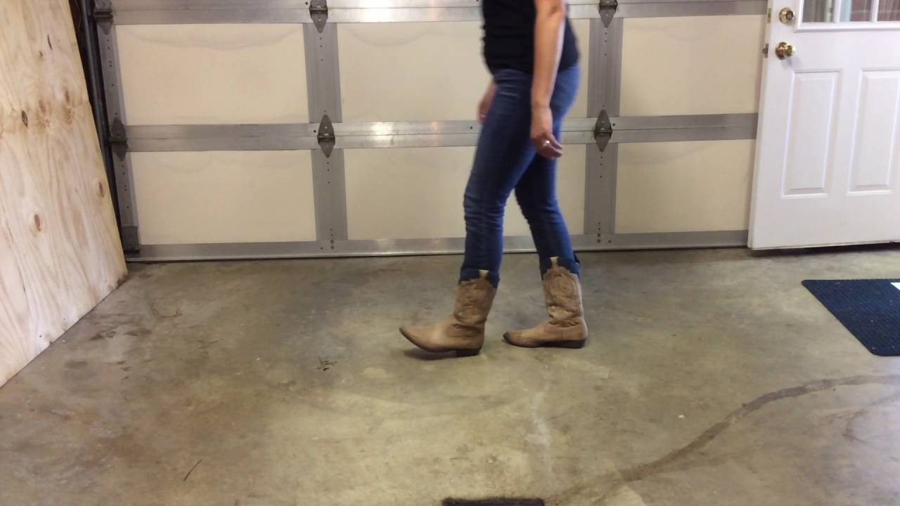 Slap Leather line dance instruction STL - part 2