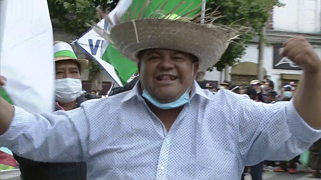 Desfile en honor al Presidente de Bolivia Luis Arce de las Organizaciones Sociales Parte 2