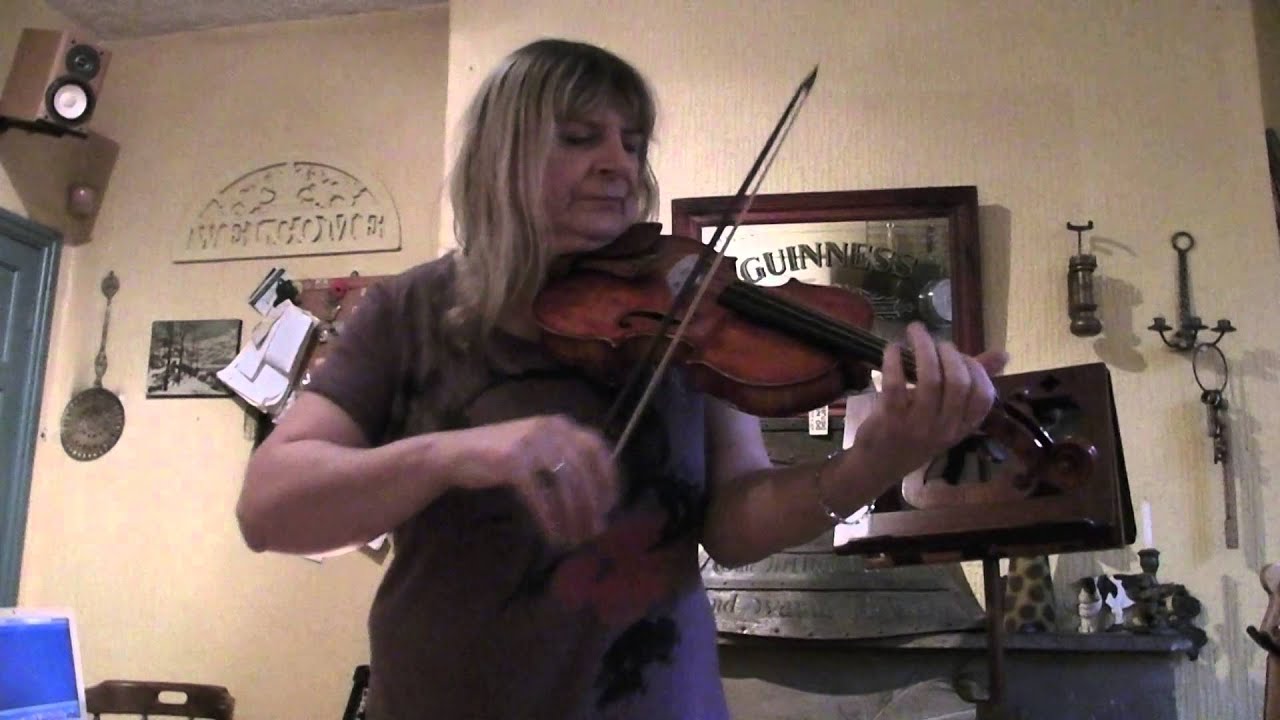 A tune on a new violin made by Gina Le Faux