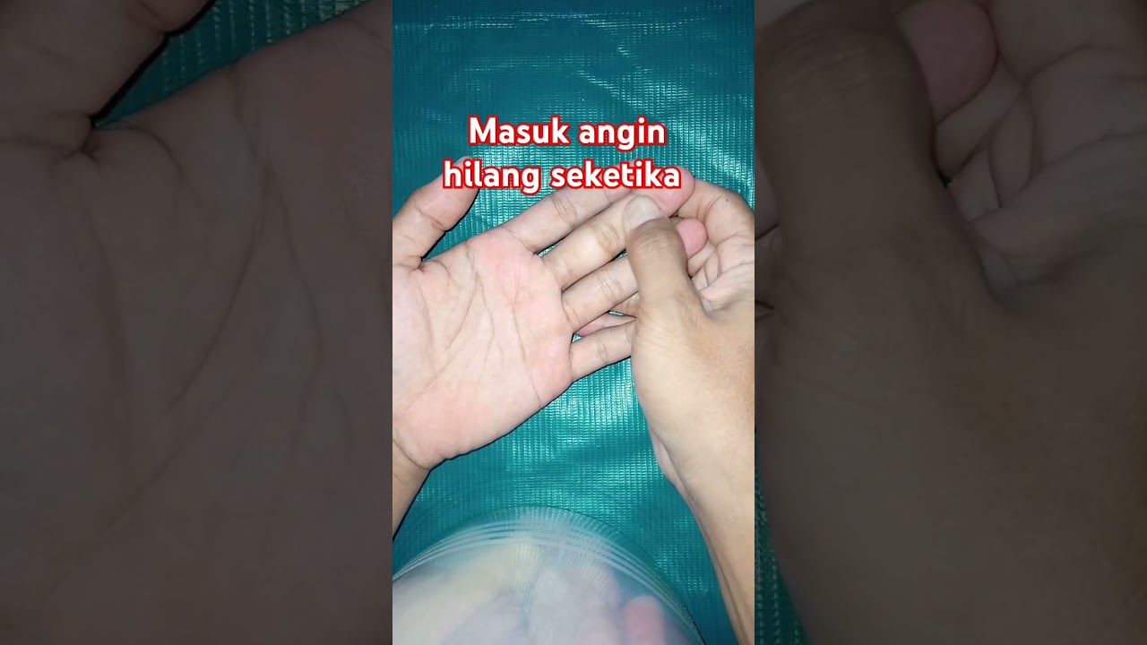 Tips pijat untuk mengobati masuk angin #pijatrefleksi #pijaturat #pijat