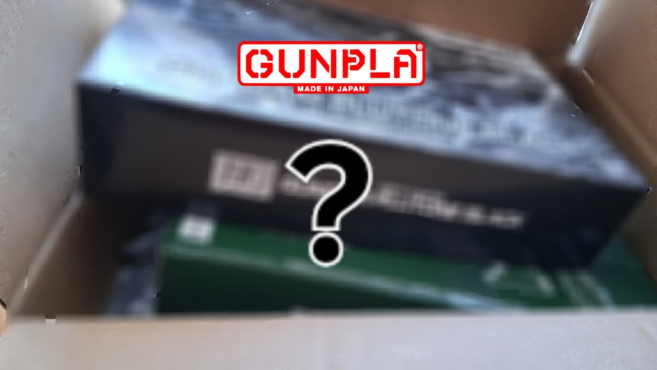 Что же мне попалось в этой загадочной коробке Gundam?