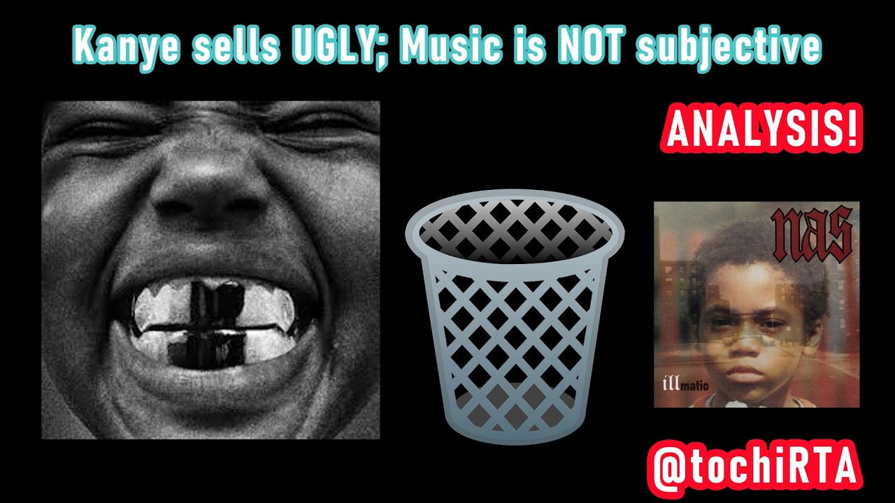 Kanye West's ugly album cover and subjectivity in music