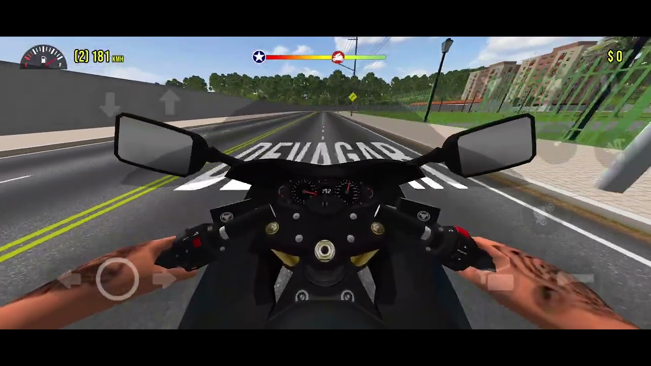 Jogando moto wheelie 3d
