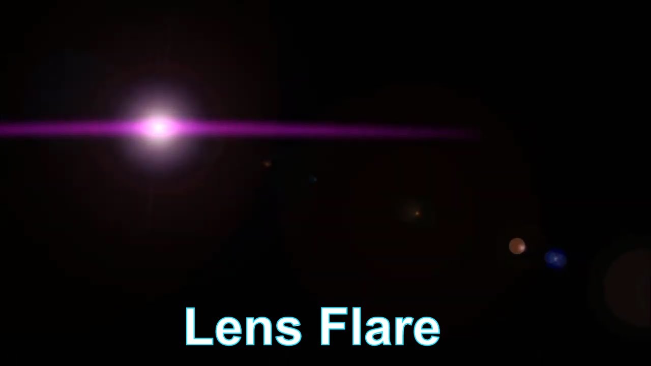 How to create lens flare in after effect | After effect tutorial
