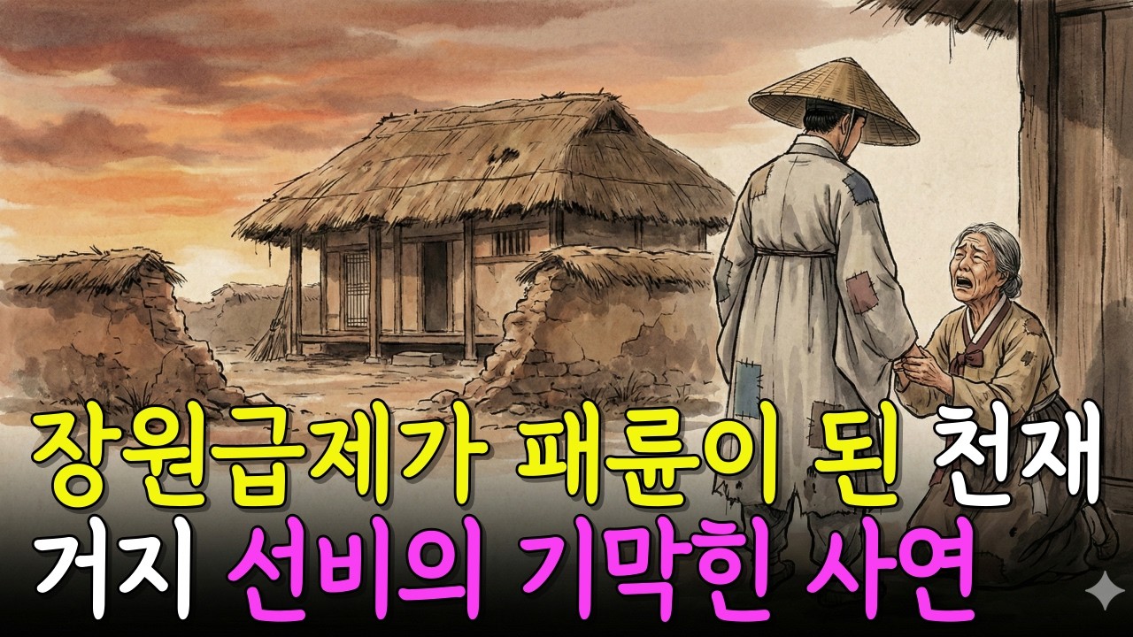장원급제가 패륜이 된 천재 거지 선비의 기막힌 사연    |야담l옛날이야기l오디오북l수면동화l전설l민담