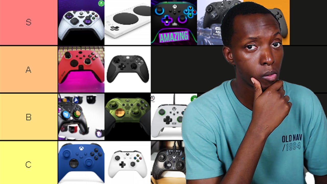 XBOX CONTROLLER TEIR LIST | RANKING ALL THE XBOX SERIES X/S CONTROLLERS