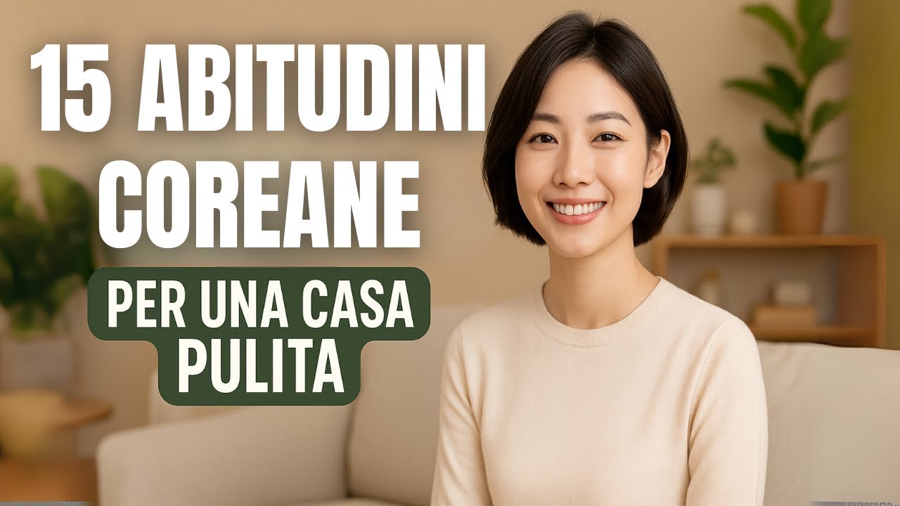 15 abitudini coreane che manterranno la tua casa pulita senza sforzo