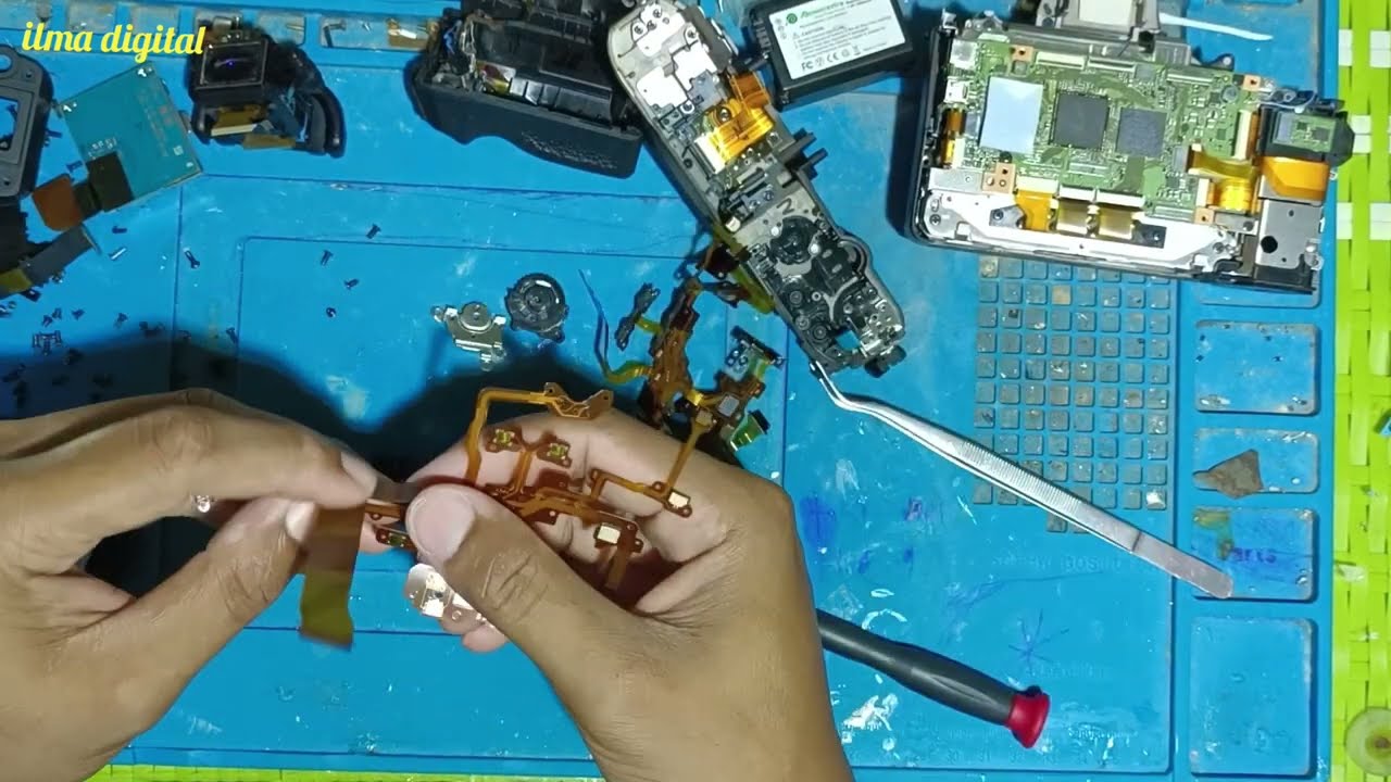 Penyakit Bawaan Sony A7ii, Tombol tombol Macet, Ganti Flexible dengan Mudah!!! (hati hati) 🙂🙂