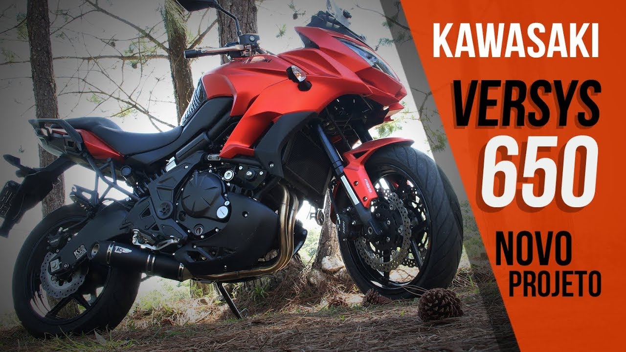 Finalmente a Kawasaki Versys 650 no dinamometro JESKAP