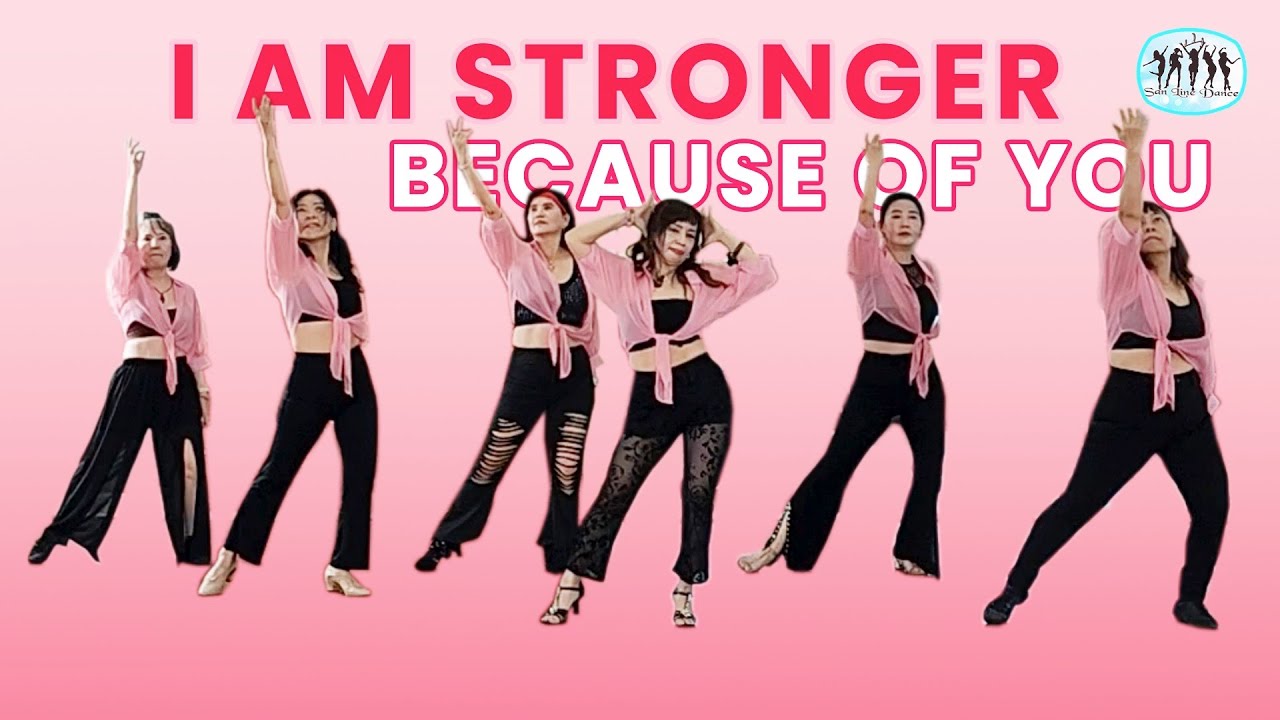 I am Stronger Because of You Line Dance (Demo)
