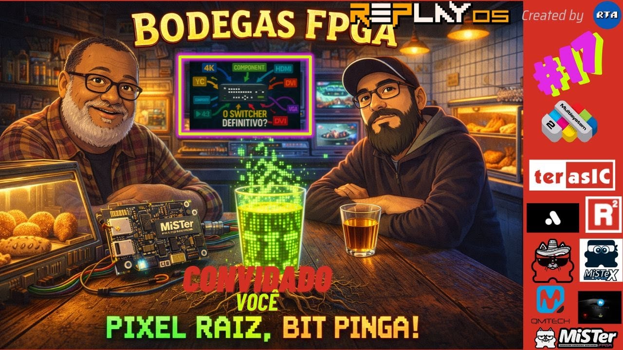 Telecurso Retro Gamer: A Engenharia do Setup Retrô – Móveis, Elétrica com Noções Básicas!
