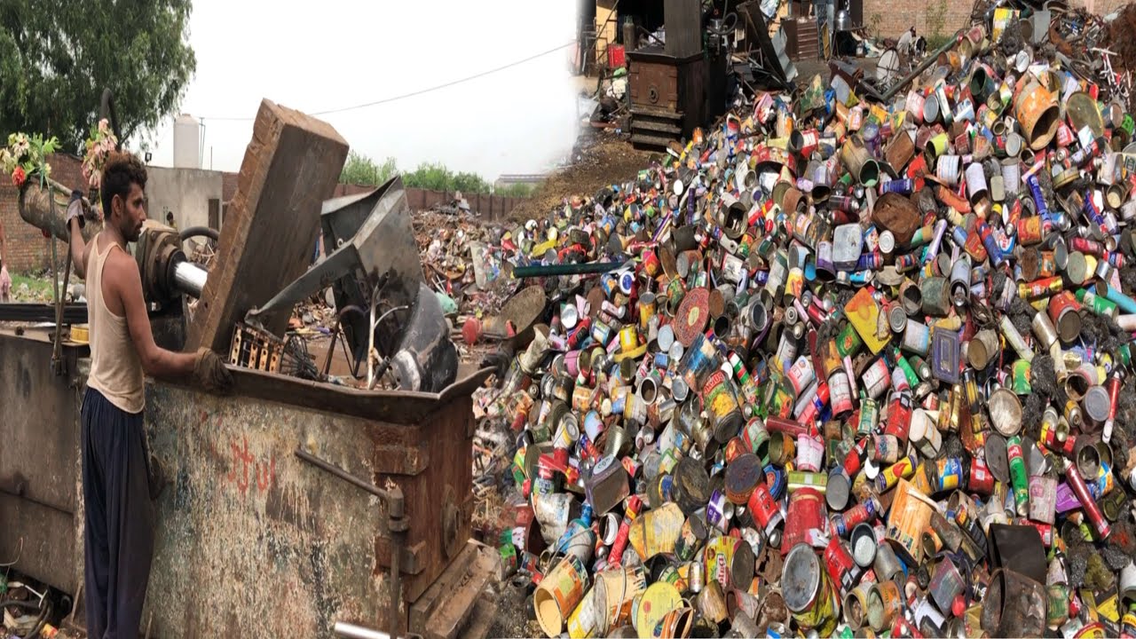 Amazing Process of Compressor Scrap & Teen Recycling Into Manufacturing Premium Quality Iron Rod