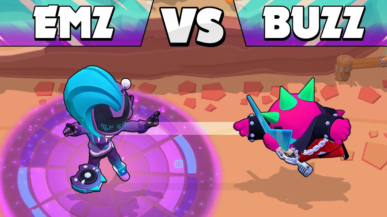EMZ vs BUZZ | 1vs1 | Brawl Stars