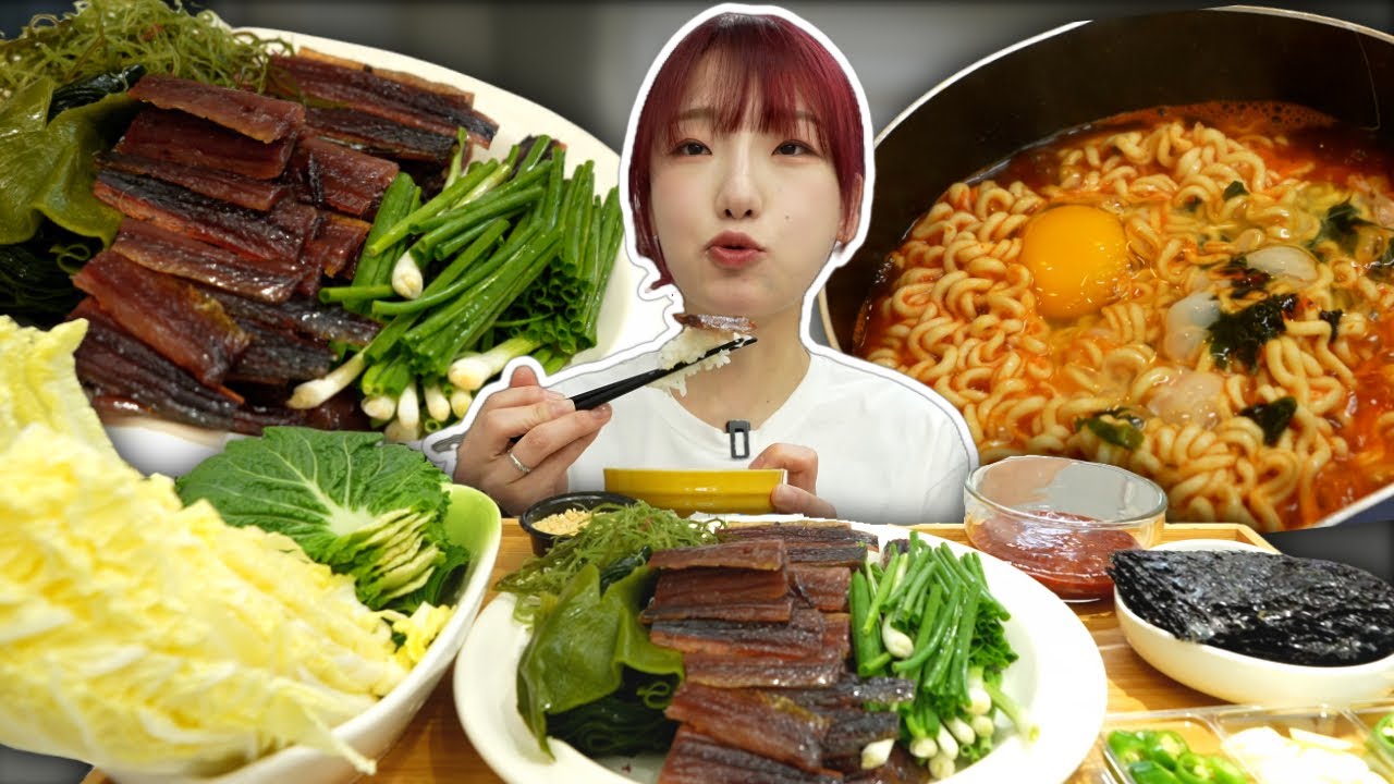 제철음식 과메기 vs 1년 내내 제철음식 라면