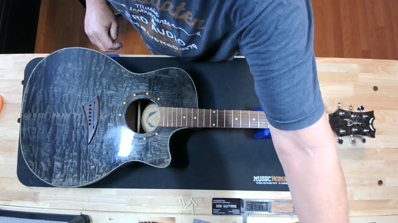 Dean Acoustic Electric Guitar setup
