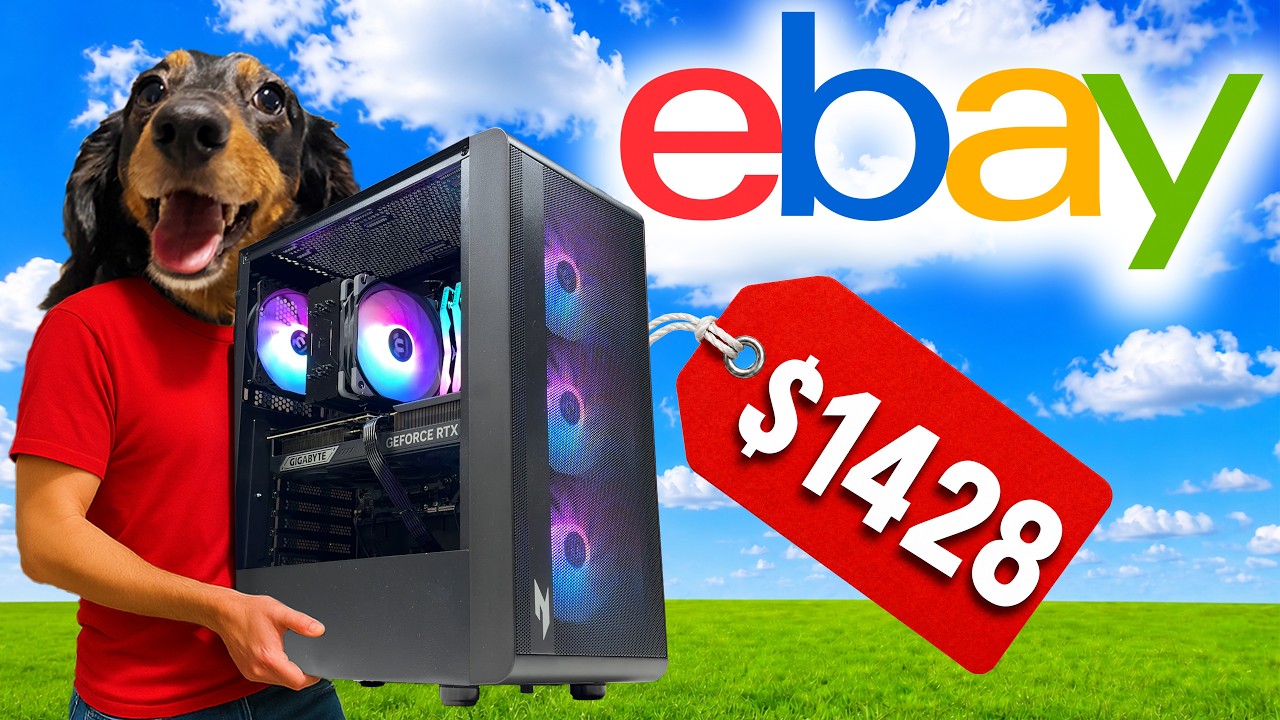 Восстановленные игровые ПК с RTX 5070 Ti с eBay &mdash; это ПРОСТО ПУШКА