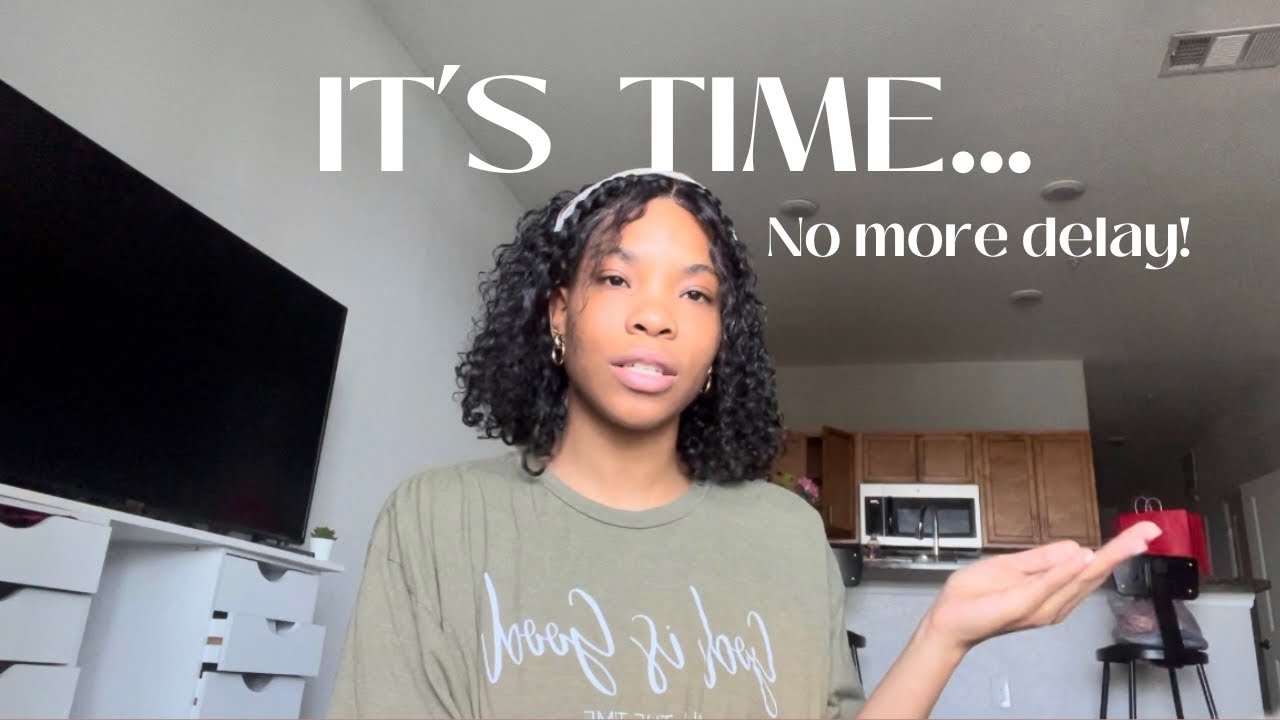 This is necessary before you can receive breakthrough | You are delaying yourself