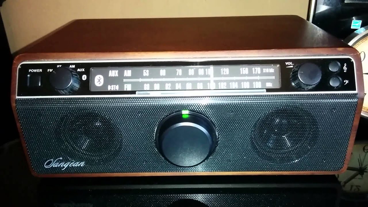 New Sangean WR12bt - Z100 NYC phone tap