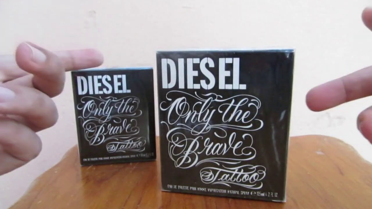 FAKE vs REAL DIESEL ONLY THE BRAVE TATTOO