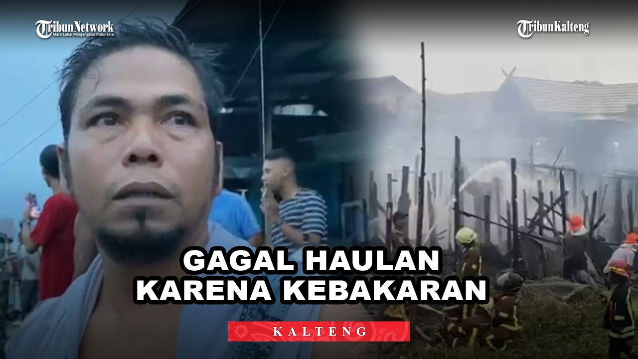 Gagal Haulan di Hari Ketiga Ramadan, Api Menghanguskan Rumah Warga Jalan Mendawai Palangka Raya