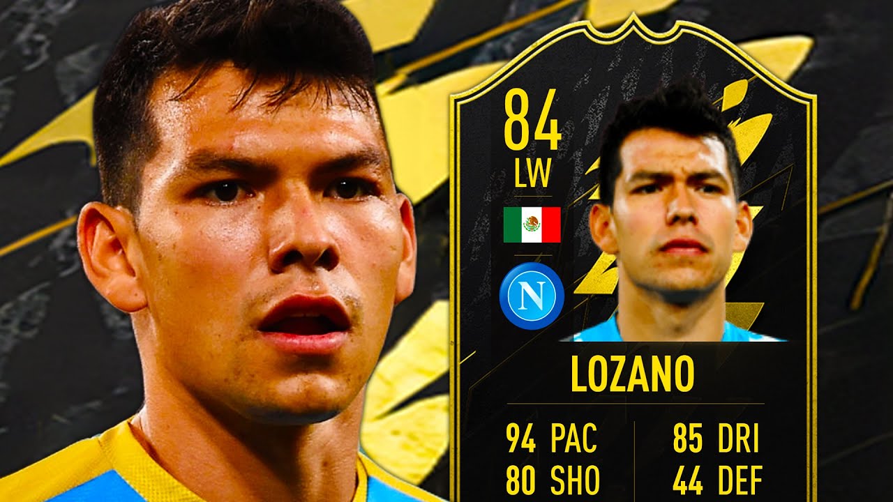 PACE! 🔥 84 IF LOZANO PLAYER REVIEW - FIFA 22 ULTIMATE TEAM