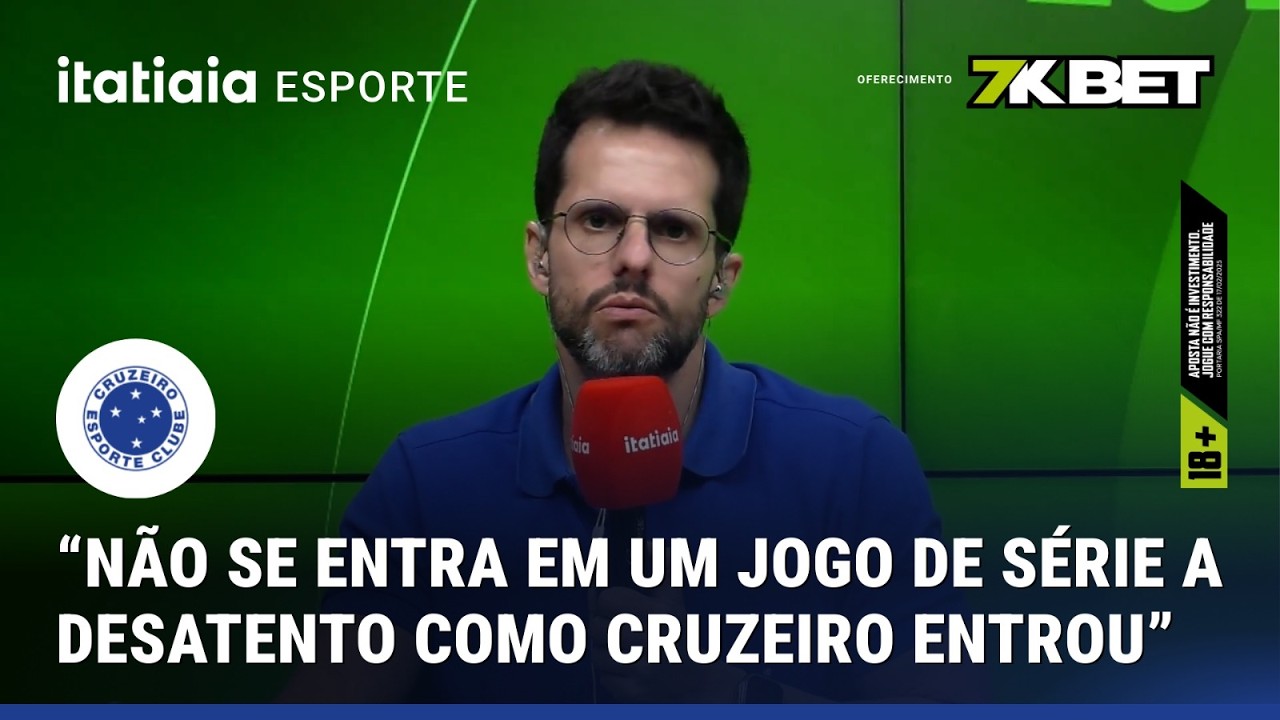 EDU PANZI ANALISA DESEMPENHO DO CRUZEIRO EM DERROTA PARA O ATHLETICO NA ARENA DA BAIXADA
