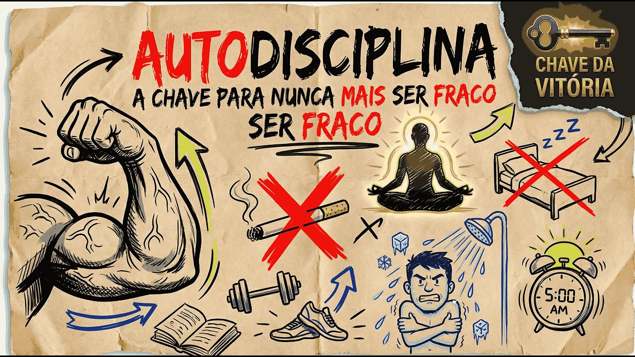 COMO TER DISCIPLINA MESMO SER FORÇA DE VONTADE  (Método Simples)