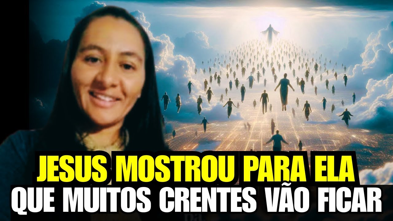 TESTEMUNHO DE ARREBATAMENTO JESUS MOSTROU PARA ELA OS CRENTES QUE N&Atilde;O V&Atilde;O SUBIR! ALERTA PARA IGREJA!