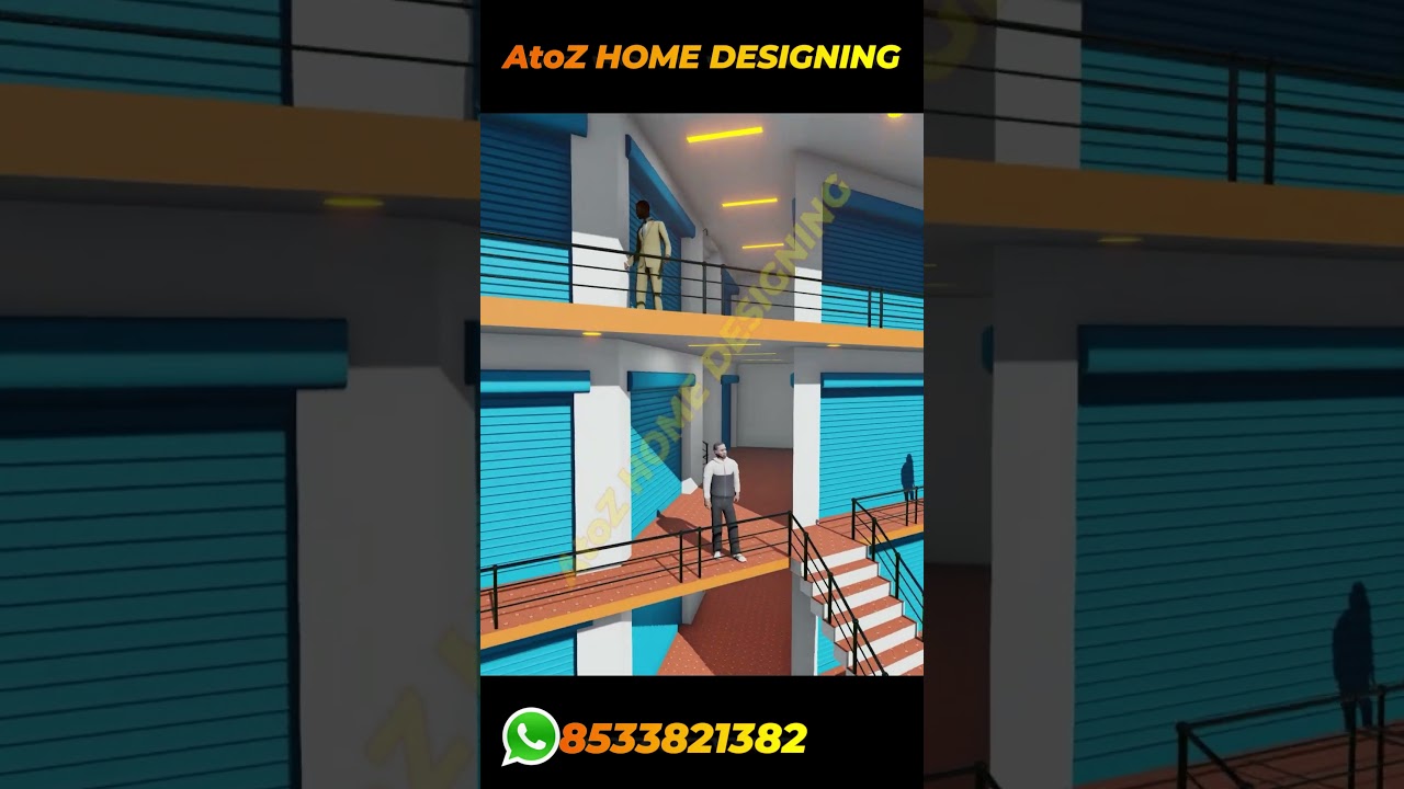 Market Design  #retaildesign #houseplan