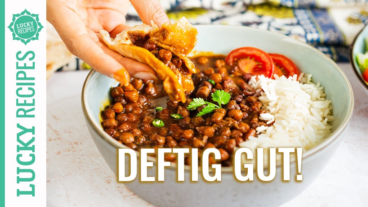 Dieses Kichererbsen Curry solltest du immer im TK Fach haben!