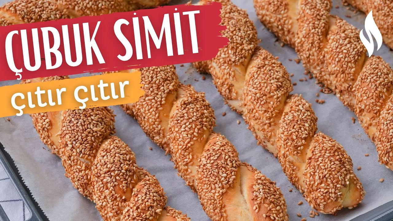 Bildiğiniz Tüm Simitleri Unutun 🔥 Çıtır Çıtır Çubuk Simit Tarifi Geldi! 💯