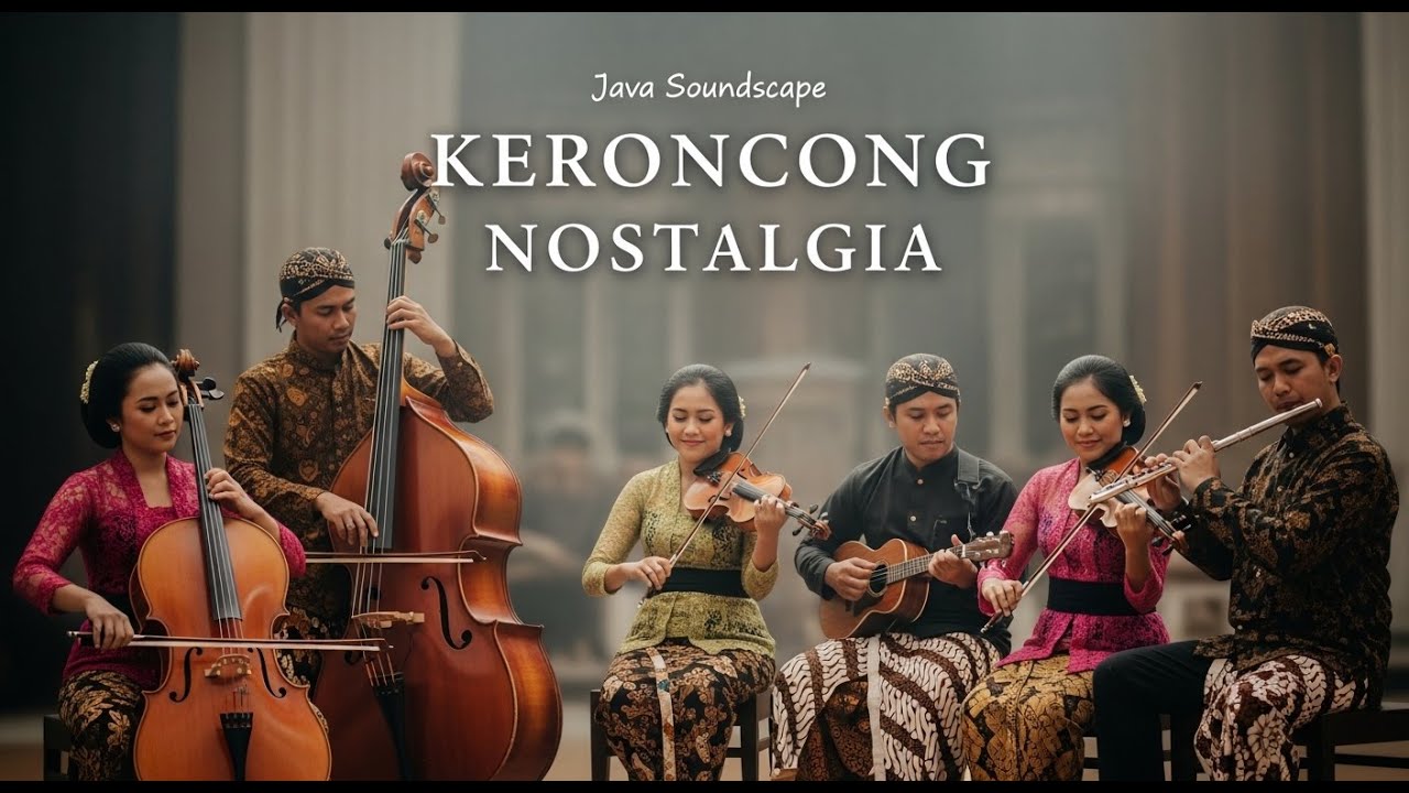 Keroncong Lawas Nusantara | Lagu Lawas Romantis & Suasana Santai