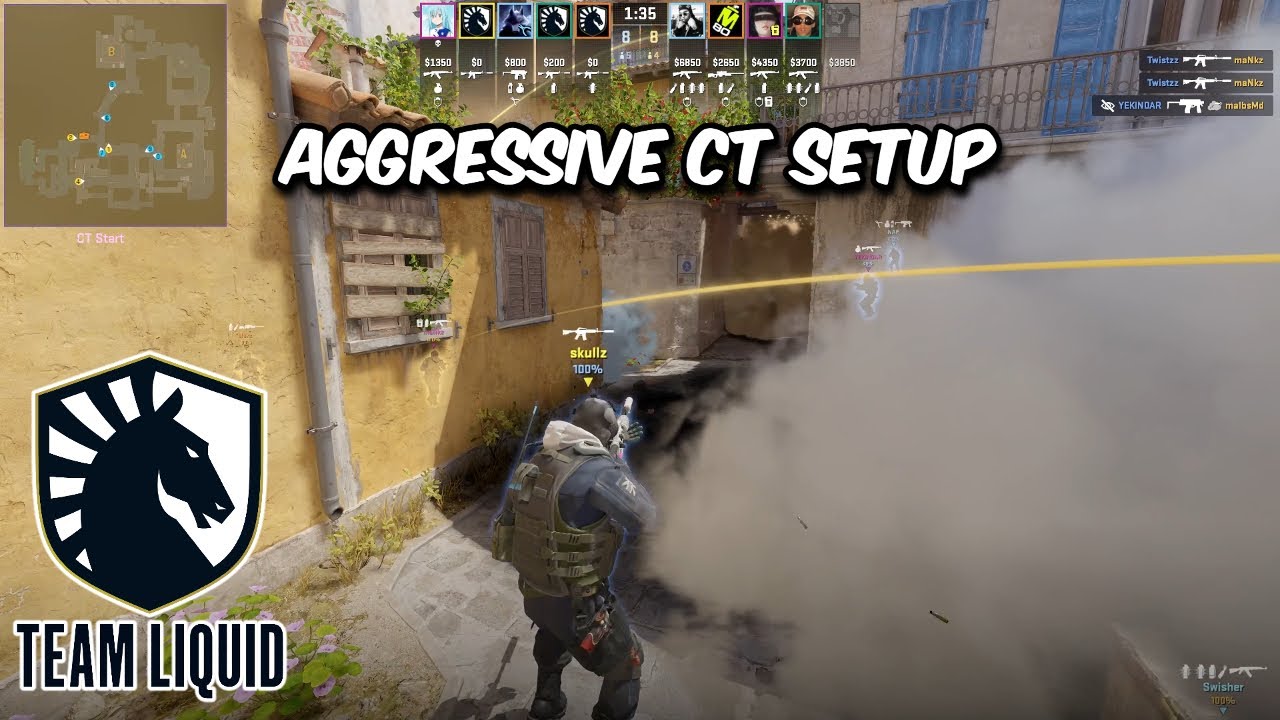 Team Liquid Inferno CT PUSH Setup - CS2 Strategy Breakdown