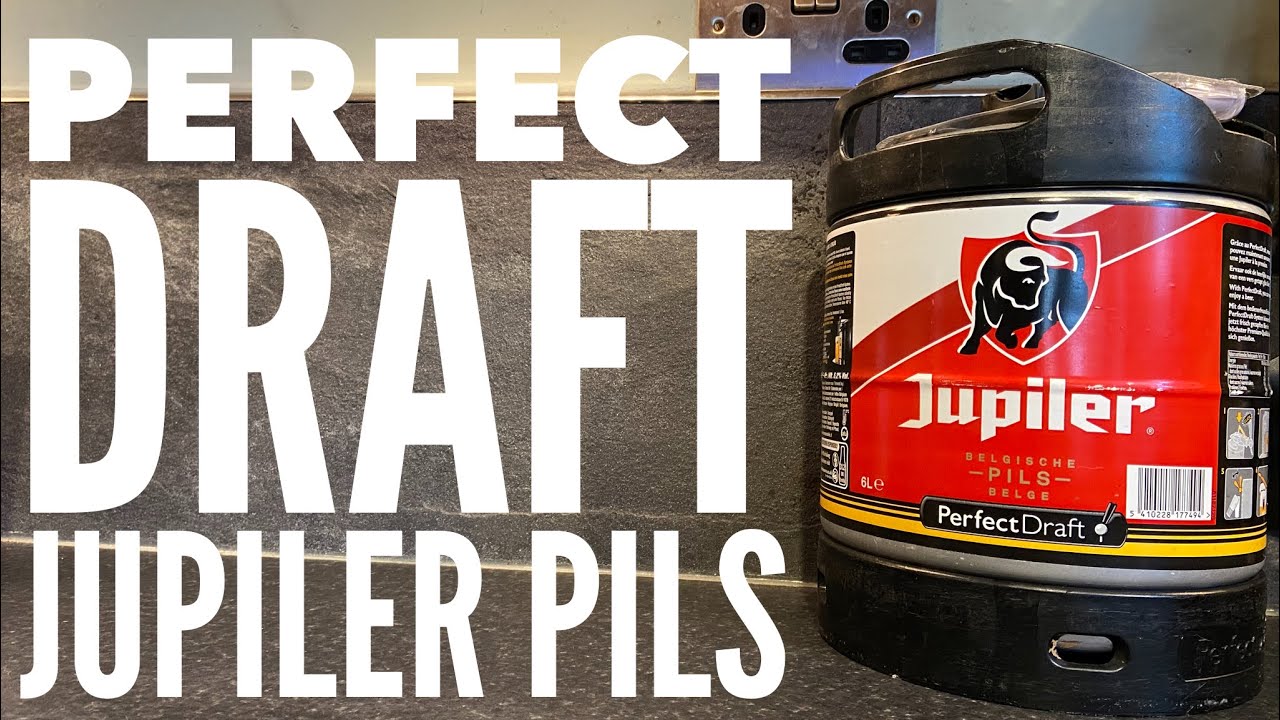 Jupiler Pils на разливном пиве Philips Perfect Draft | Обзор бельгийского пива