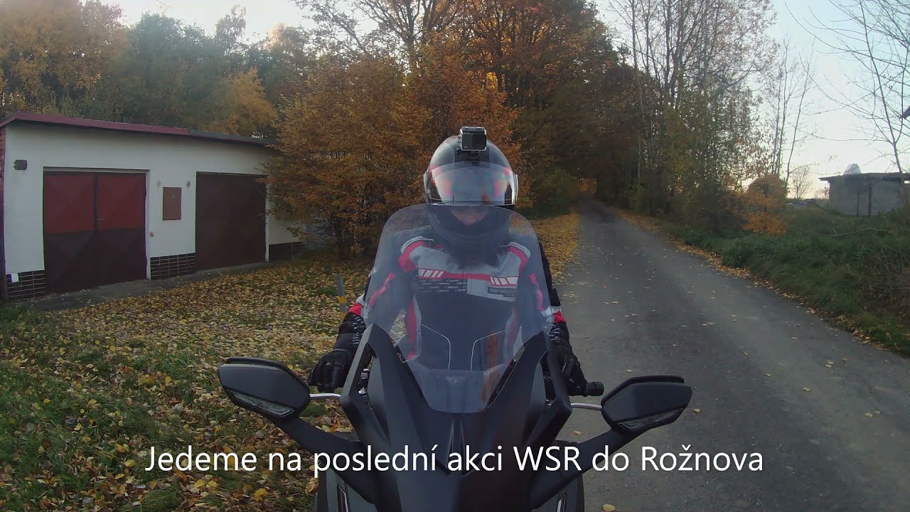 Výlety na skutru - Podzimní vyjížďka s WSR
