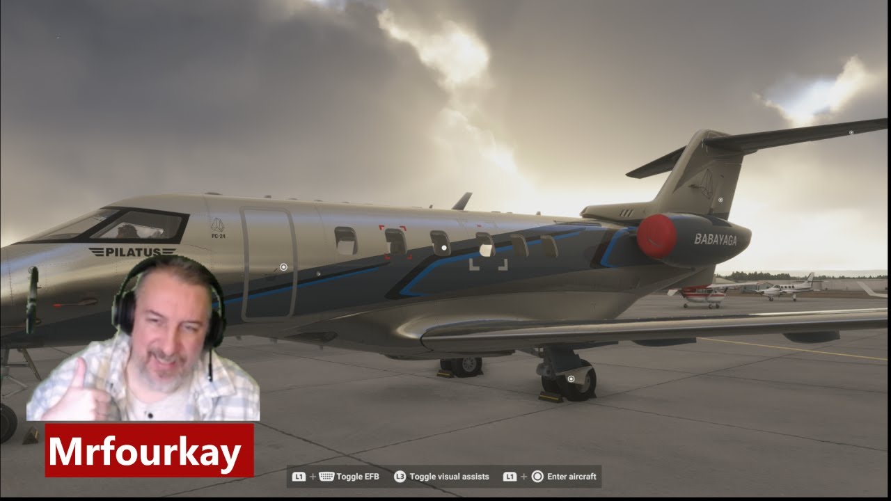MSFS 2024 | PS5 | PC - 24  PILATUS  Flight  BABAYAGA