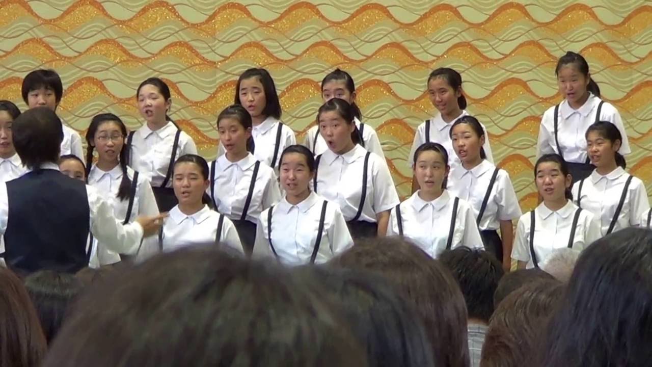 神戸市立鷹匠中学校合唱部全国大会出場記念コンサート⑥「山のいぶき」