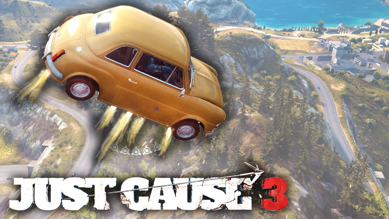 Just Cause 3 - Stunts, Fails & Funny Moments