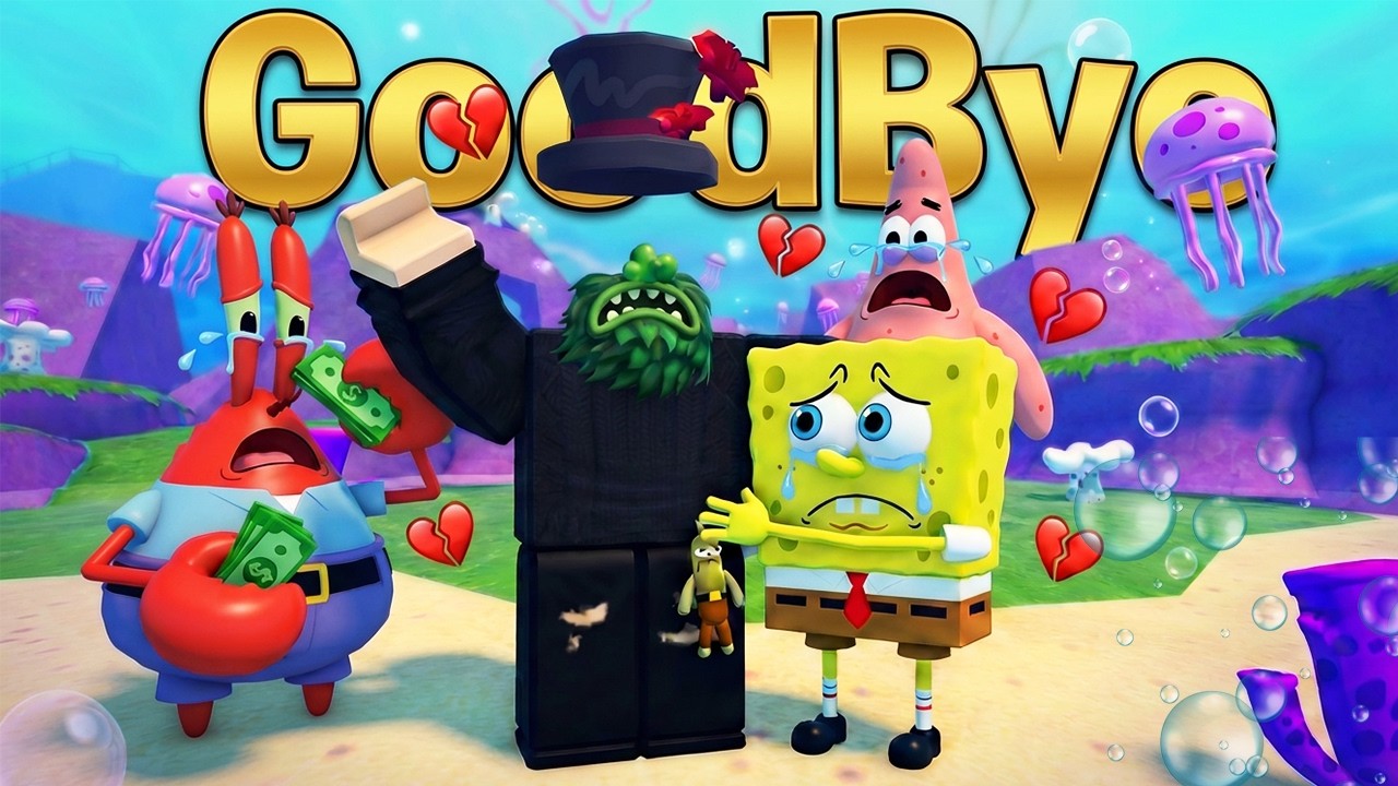 GOODBYE SPONGEBOB TOWER DEFENSE! Roblox SBTD