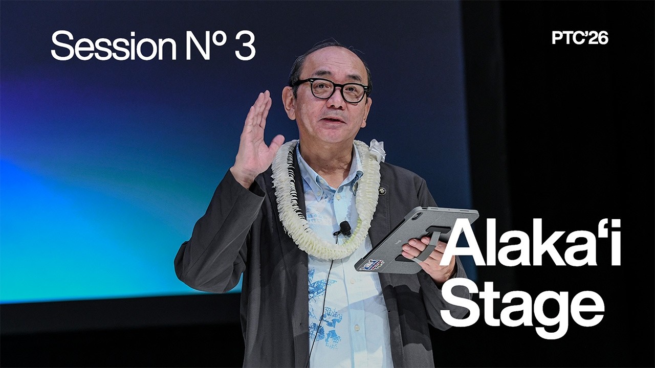 PTC'26 Alaka'i Stage: Remarks by Mayor Tanaka of Toyama Prefecture, Japan