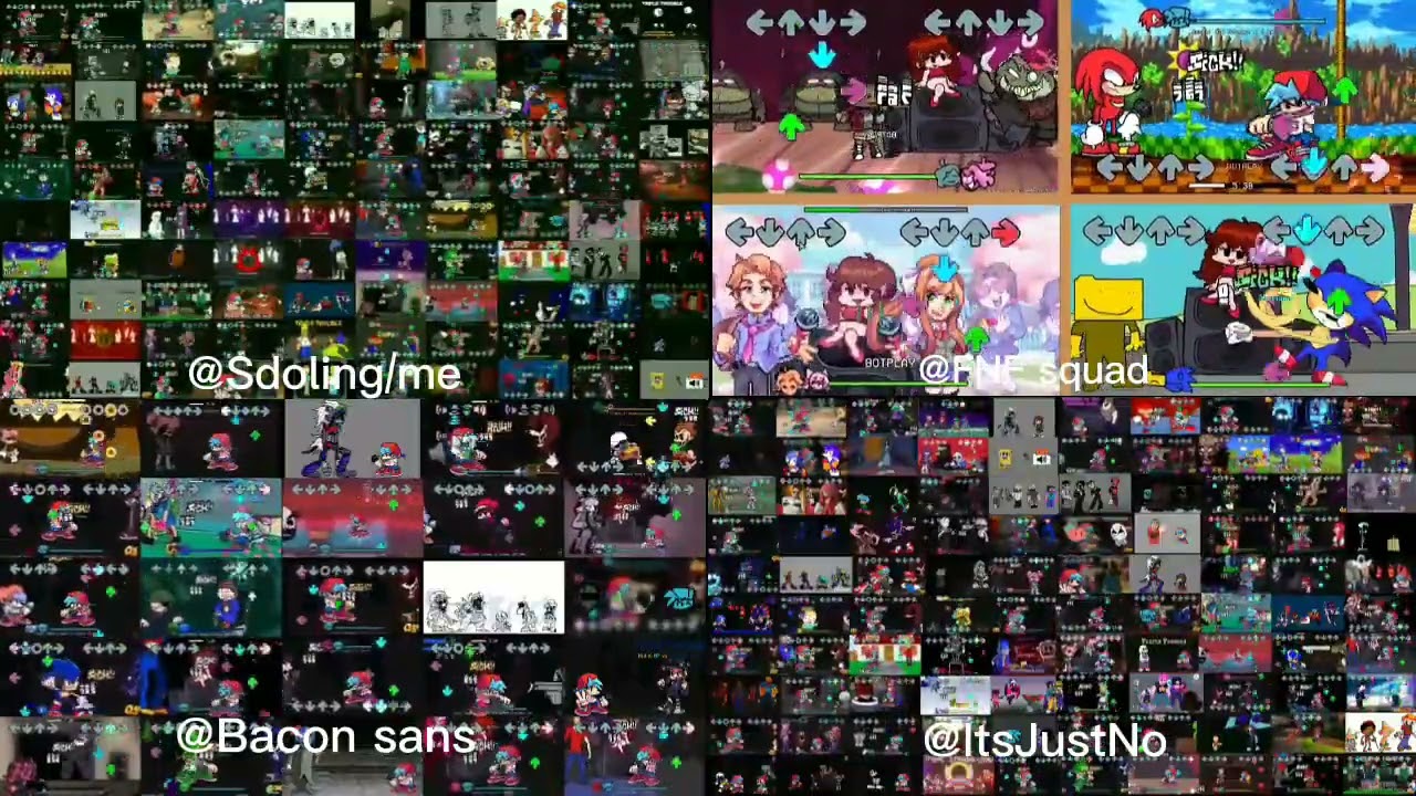 (FNF) Triple Trouble but its A Mashups Of 229 Version @SdMashups100 @BaconSansWasTaken @fnfsquad6319 @ItsJustKno