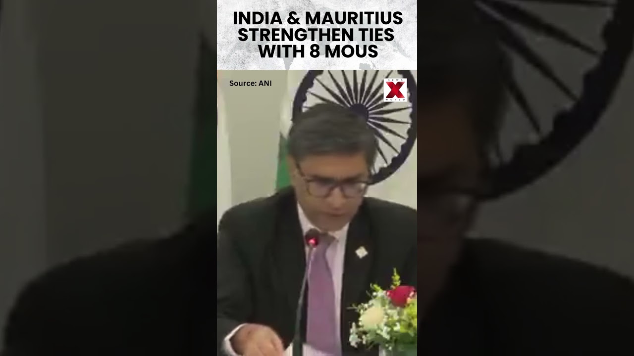 PM Modi Strengthens India-Mauritius Ties with 8 MoUs | NewsX World