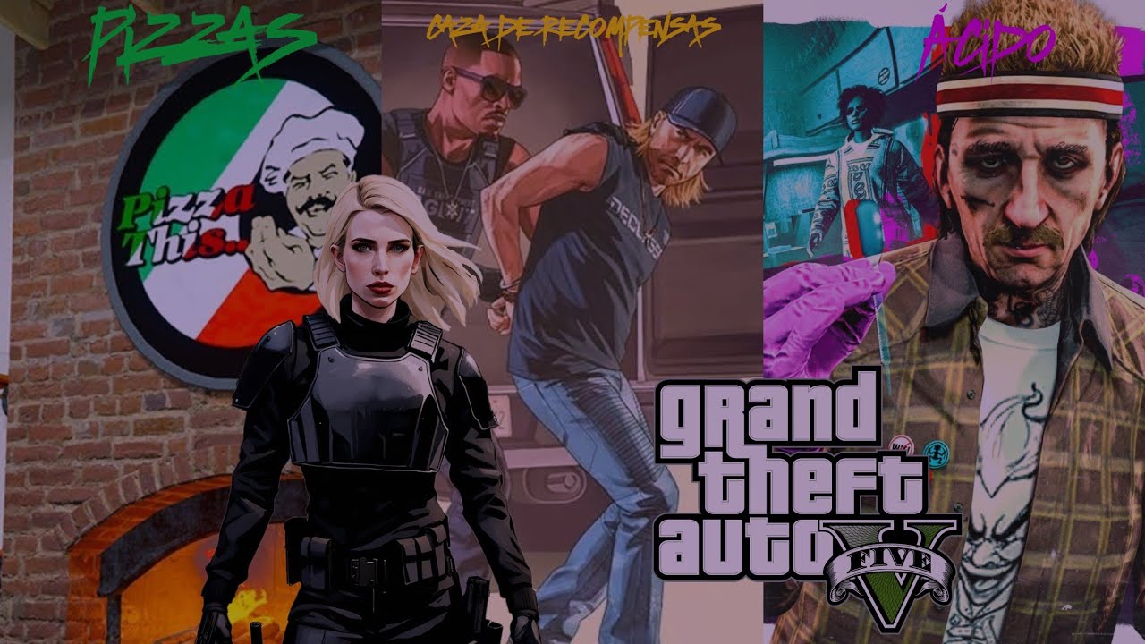 Pizzas, Ácido, y el Pueblerino Buscado - Grand Theft Auto V: Online #9