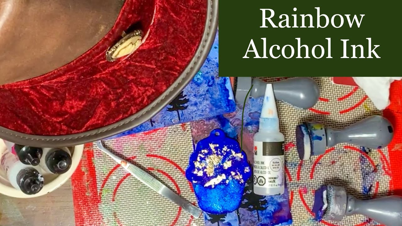 Marabu Rainbow Alcohol Ink - it SIZZLES!!
