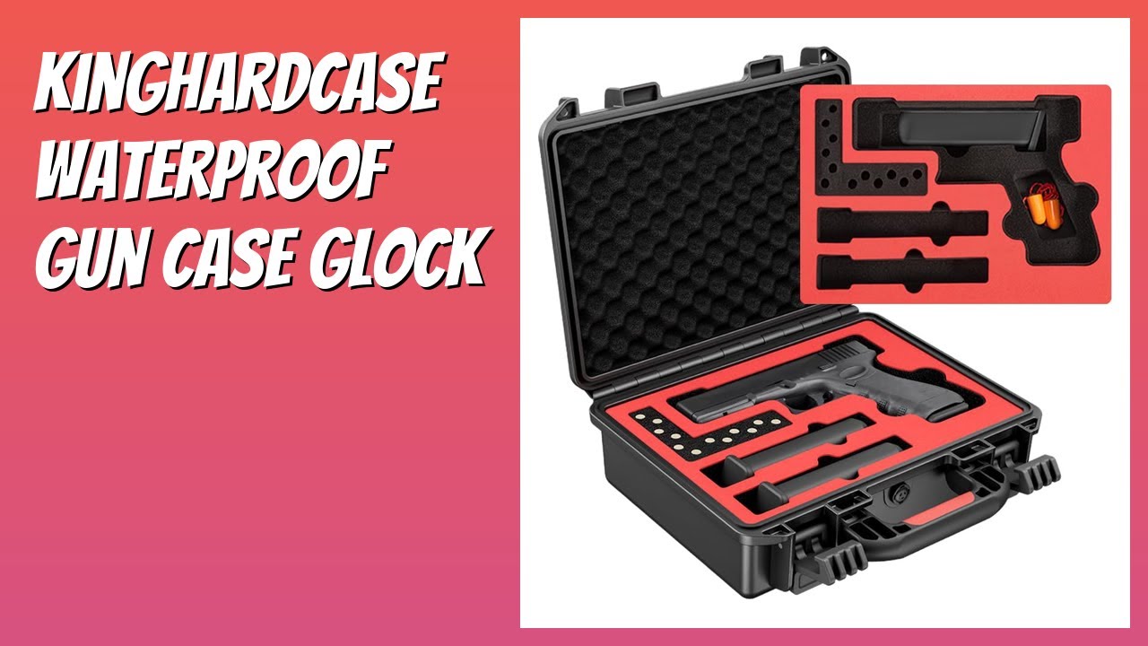 REVIEW (2026): Kinghardcase Waterproof Gun Case GLOCK. Features