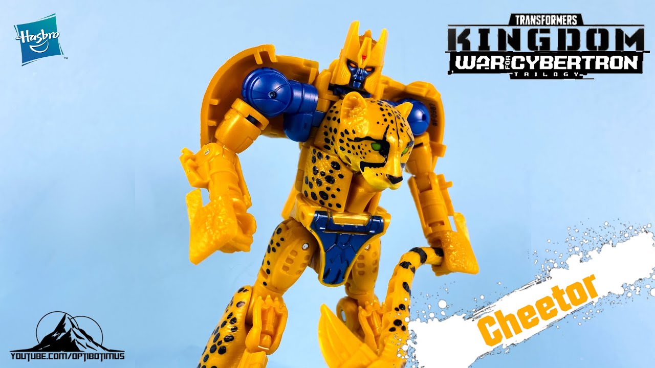 Netflix TRANSFORMERS War For Cybertron Deluxe Class CHEETOR Video Review