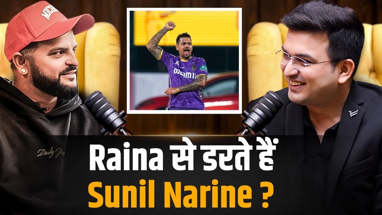 Is Sunil Narine Afraid of Raina ?  | Suresh Raina | Shubhankar Mishra