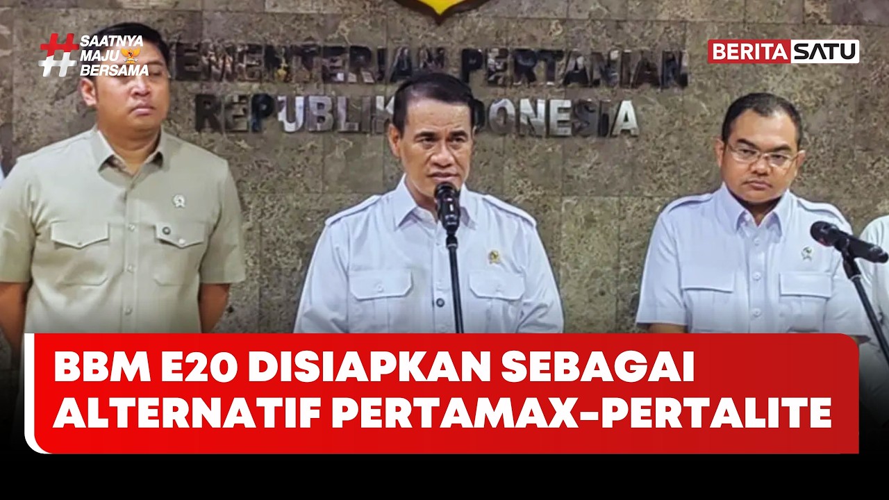 BBM Campuran E20 Disiapkan Sebagai Alternatif Pengganti Pertamax dan Pertalite #Beritasatu